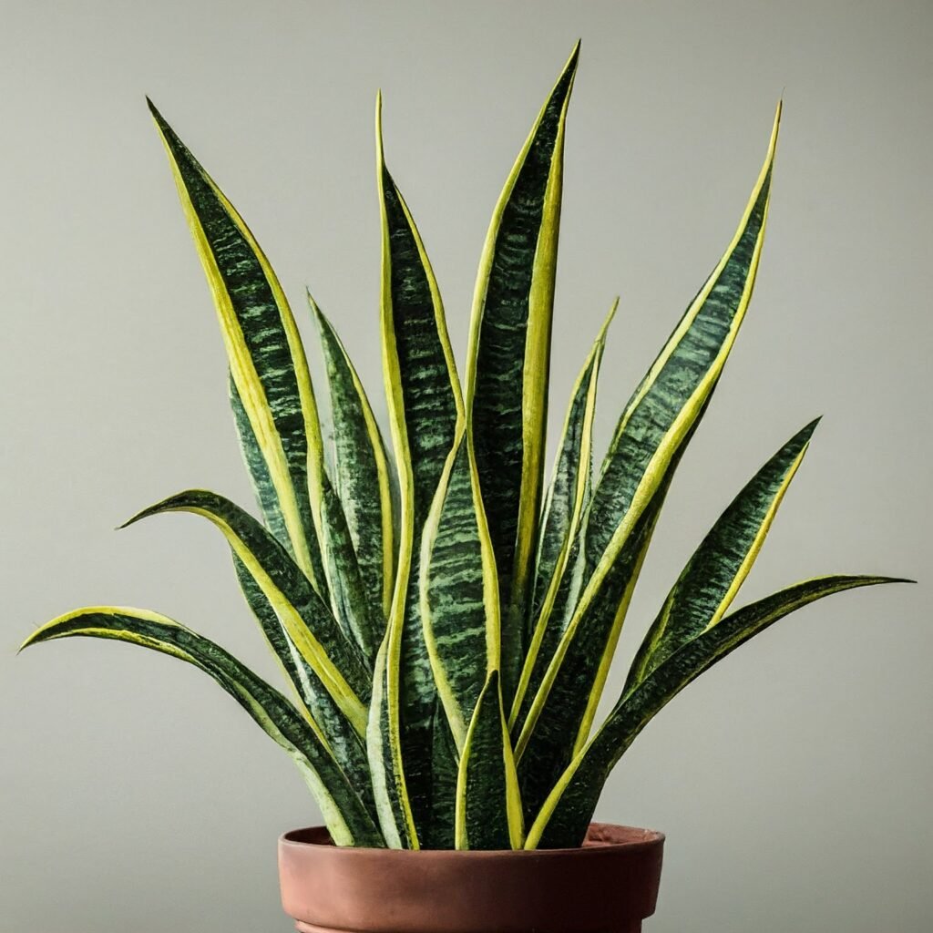 snake plant Air Purifying